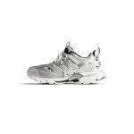Men’s Track Sneaker in Silver/white/black - Image 4